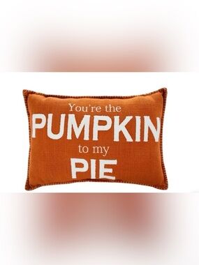 Pumpkin To My Pie Pillow